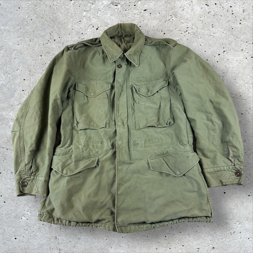 Vintage US Army M-1951 OG 107 Field Jacket Fits Sz S Korea Era 50s 1952 Coat